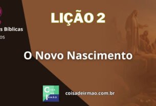 Lição 2 - O Novo Nascimento